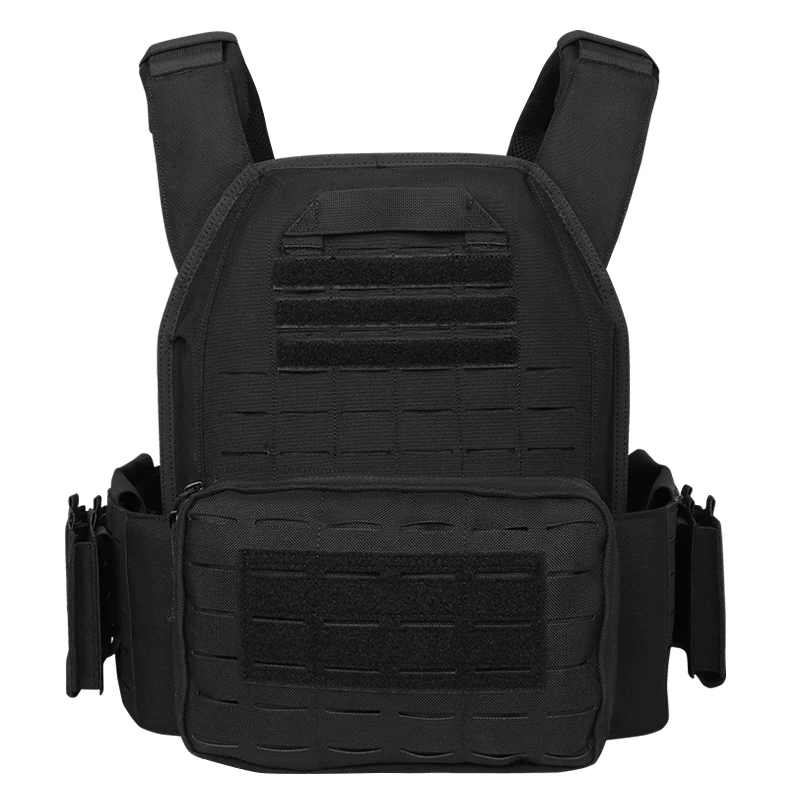 New combat vest 6094 quick detachable light laser cut vest black gear to carry airsoft carrier combat equipment - Image 2